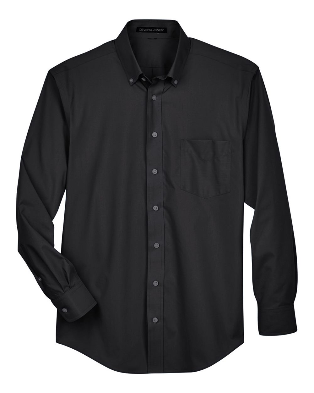 Men's Tall Crown Collection® Broadcloth Woven Dress Shirt - D620T