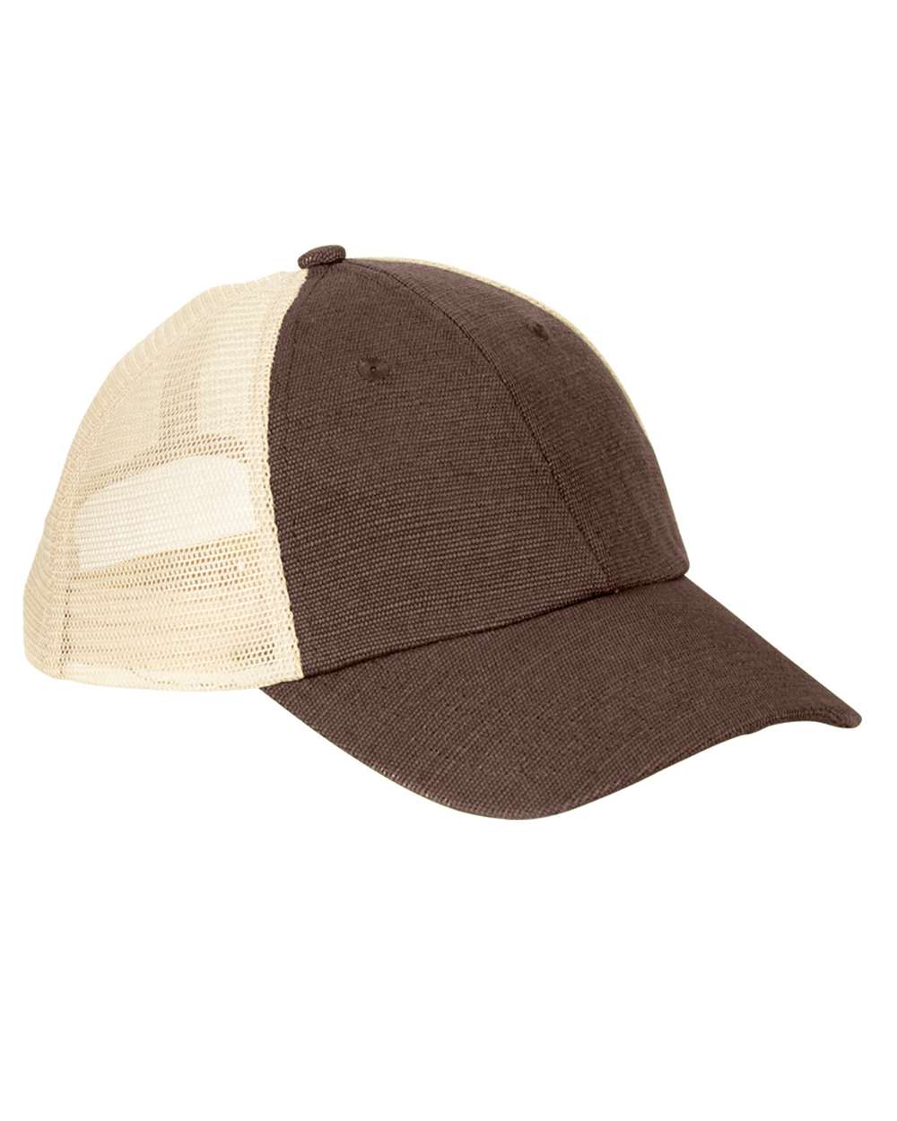 Washed Hemp Soft Mesh Trucker Cap - EC7095