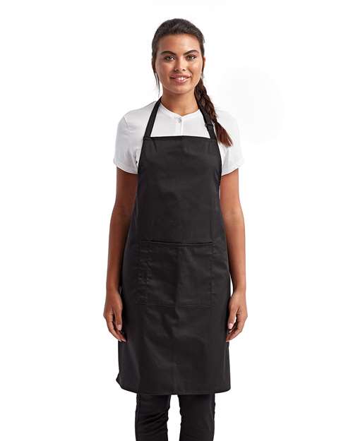 Recycled Pocket Bib Apron - RP154