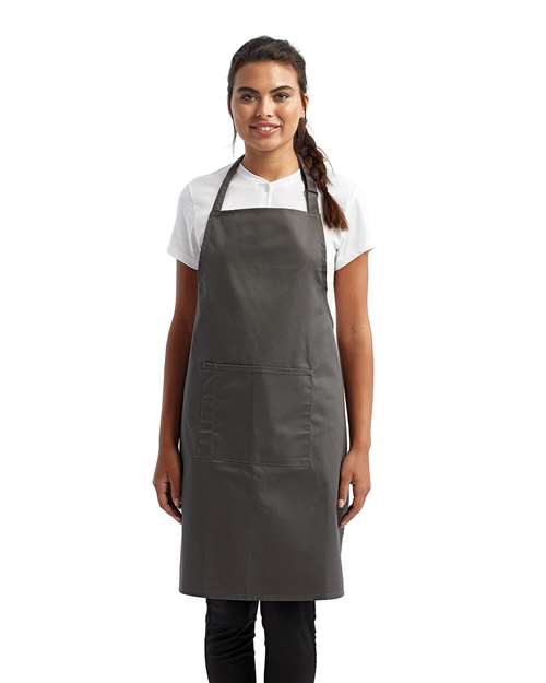 Recycled Pocket Bib Apron - RP154