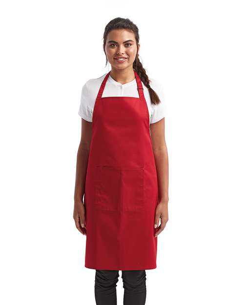 Recycled Pocket Bib Apron - RP154