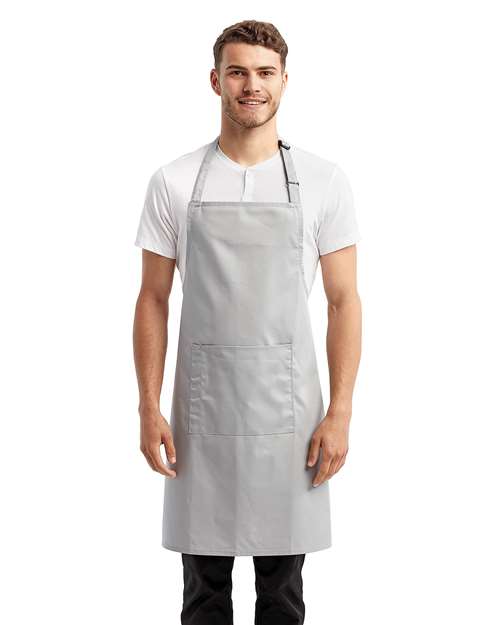Recycled Pocket Bib Apron - RP154
