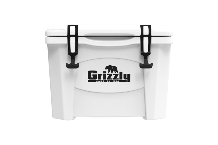 Grizzly 15 Cooler - White