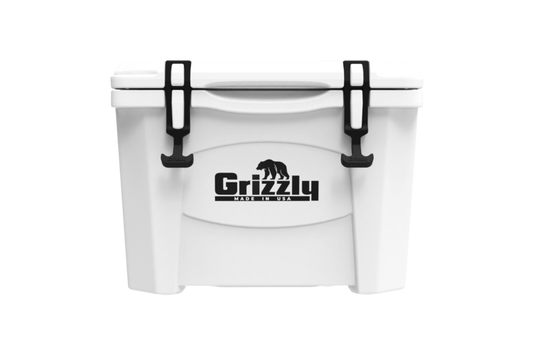 Grizzly 15 Cooler - White