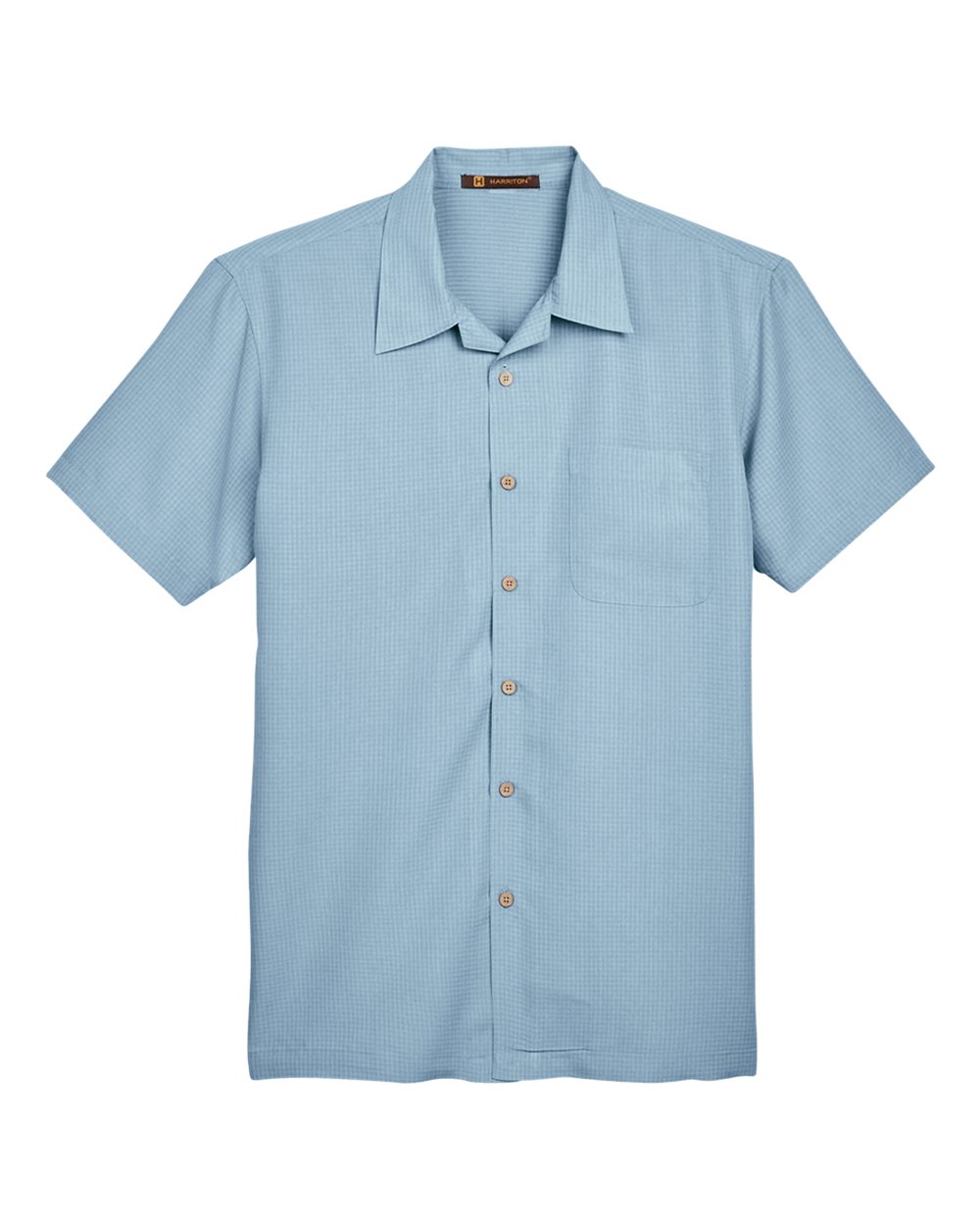 Men's Barbados Textured Camp Shirt - M560