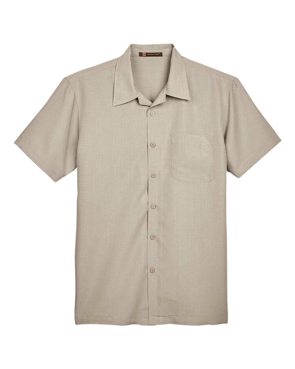 Men's Barbados Textured Camp Shirt - M560