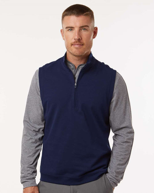 Men's Club Quarter-Zip Vest - A599