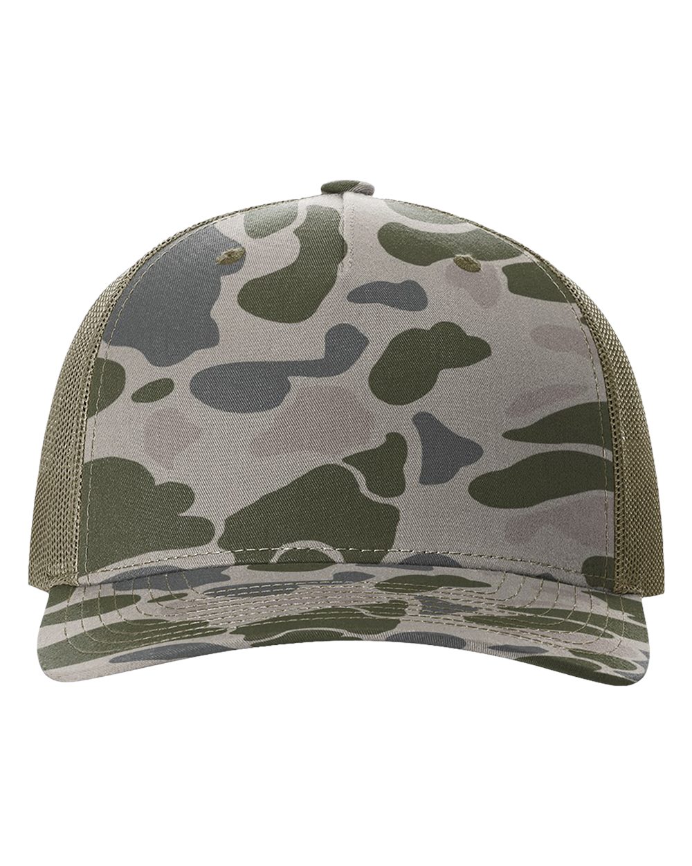 Five-Panel Printed Trucker Cap - 112PFP