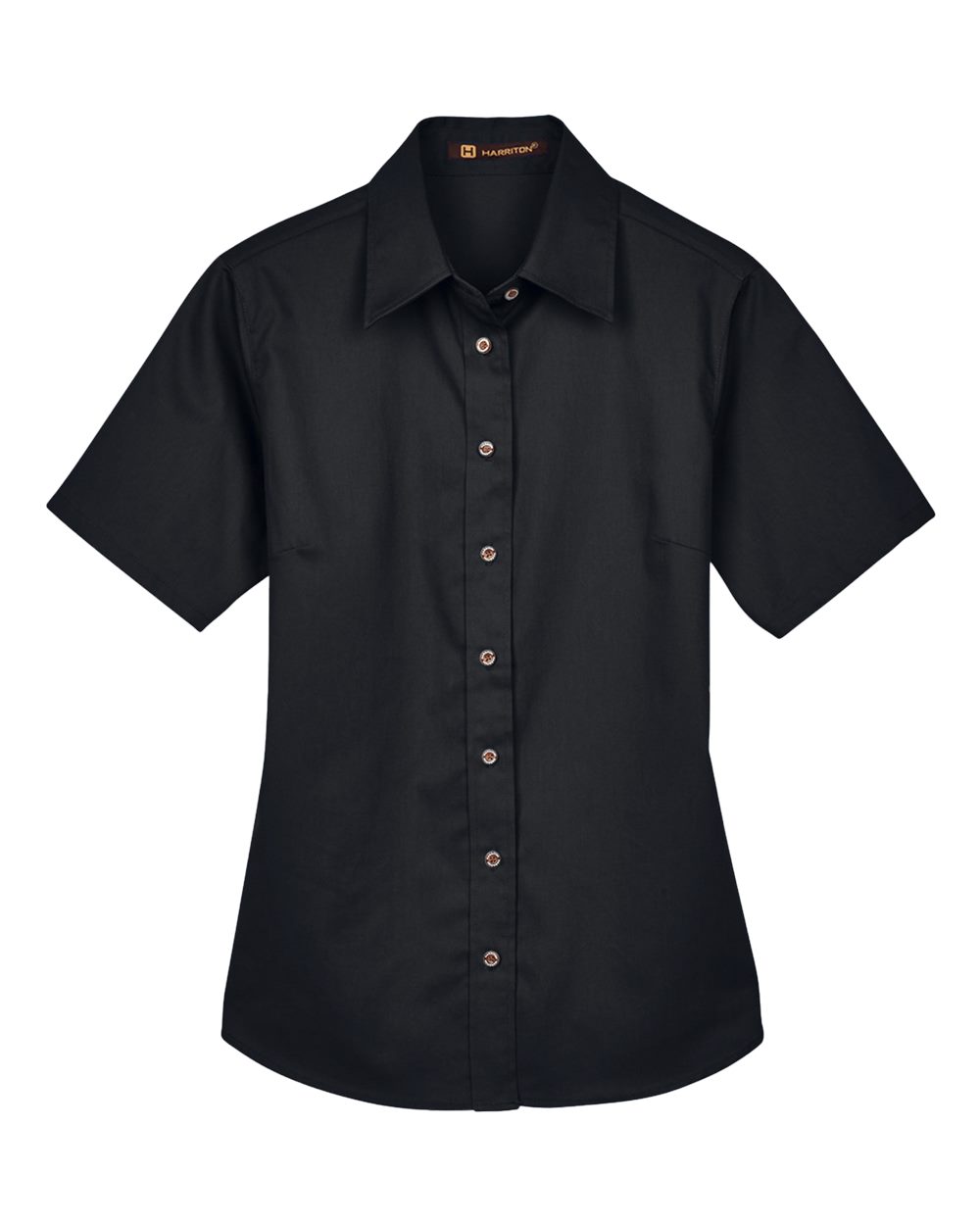 Women's Easy Blend™ Short Sleeve Twill Dress Shirt with Stain-Release - M500SW
