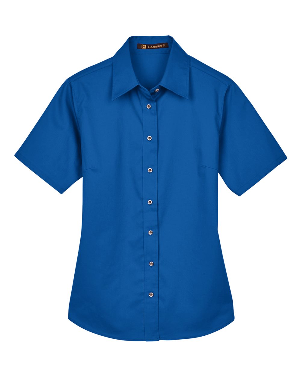 Women's Easy Blend™ Short Sleeve Twill Dress Shirt with Stain-Release - M500SW