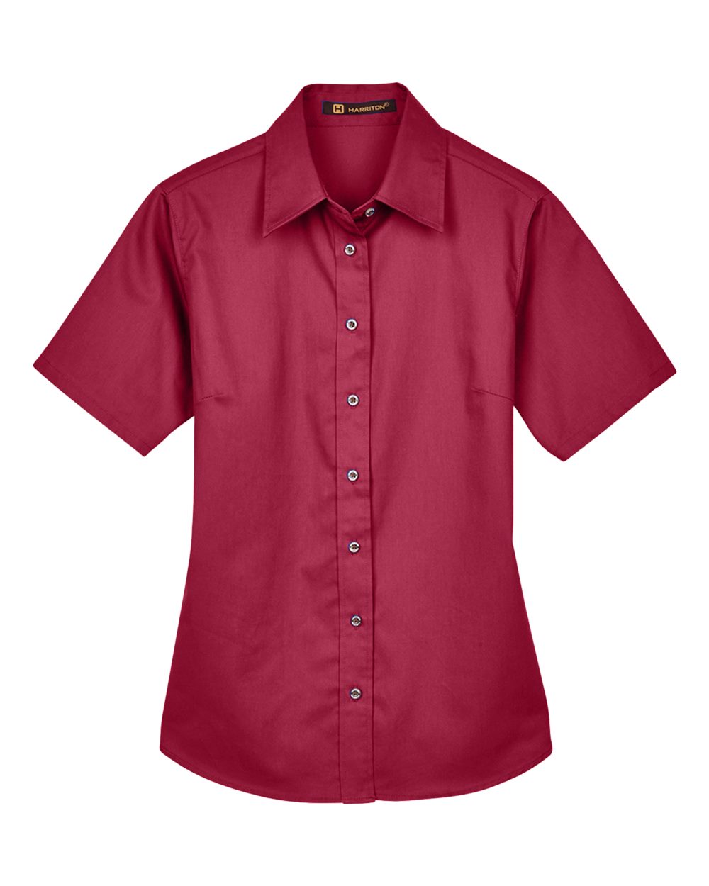 Women's Easy Blend™ Short Sleeve Twill Dress Shirt with Stain-Release - M500SW