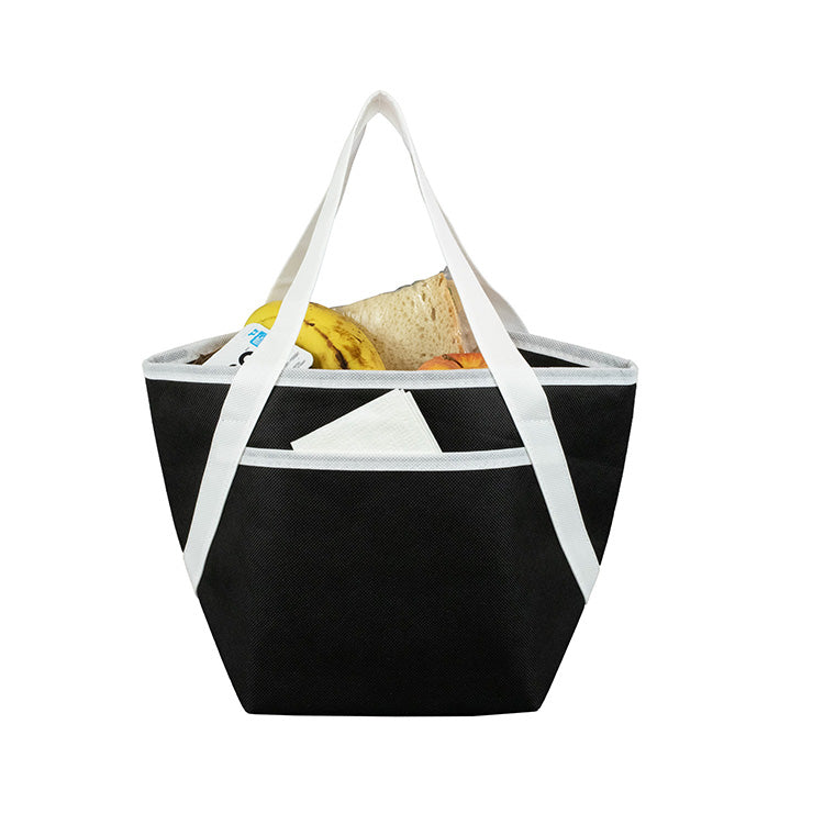 "THE HORIZON" Zipper Cooler Tote 6-Pack Size