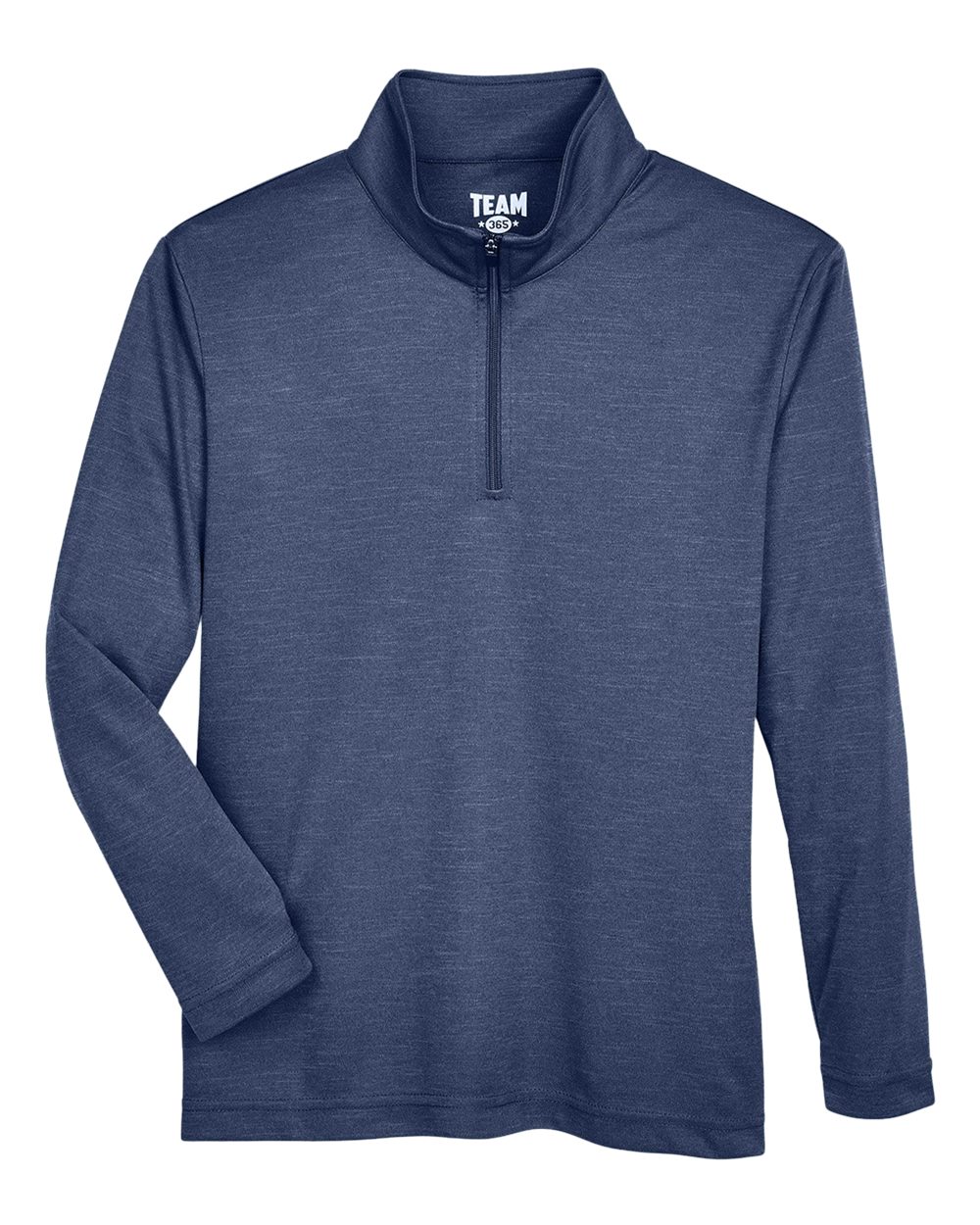 Youth Zone Sonic Heather Performance Quarter-Zip Pullover - TT31HY
