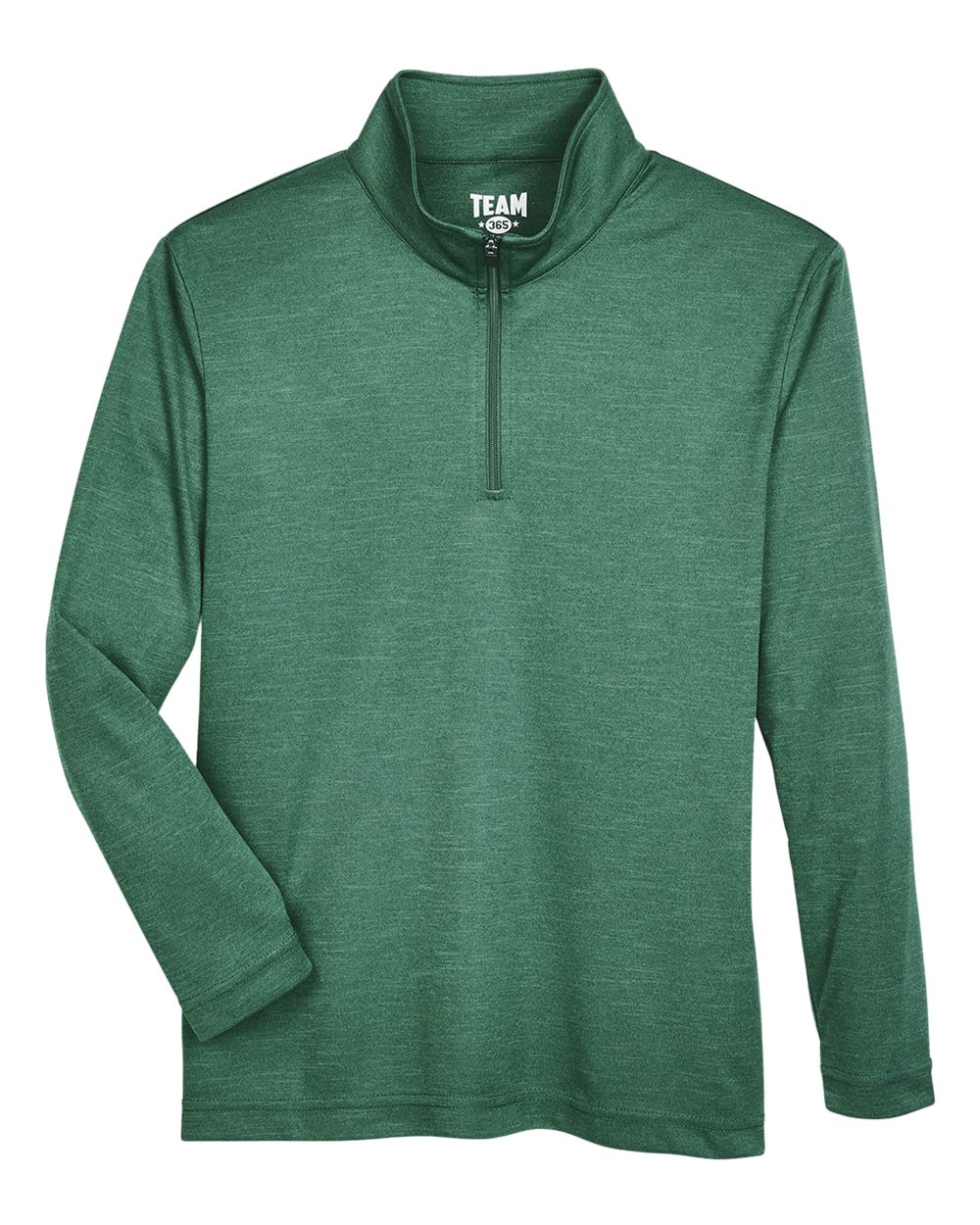 Youth Zone Sonic Heather Performance Quarter-Zip Pullover - TT31HY
