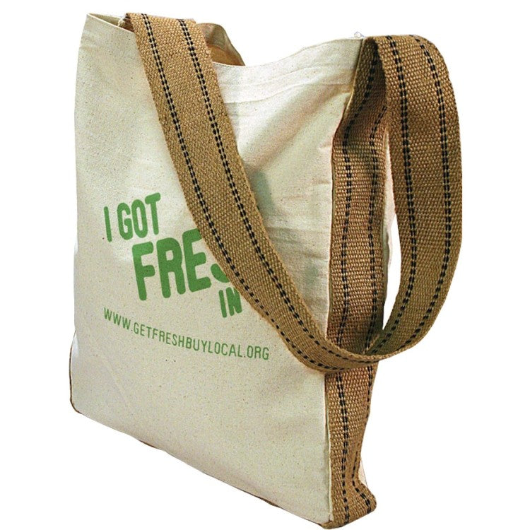 Natural Luna Tote Bag