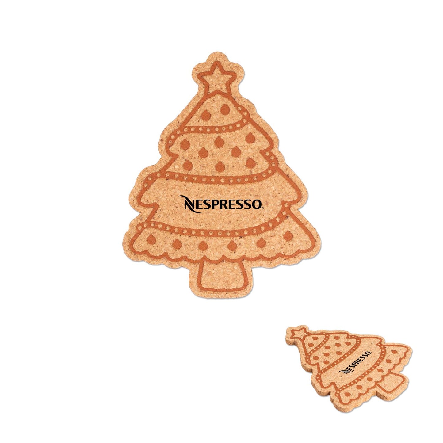 Natural Christmas Tree Coaster