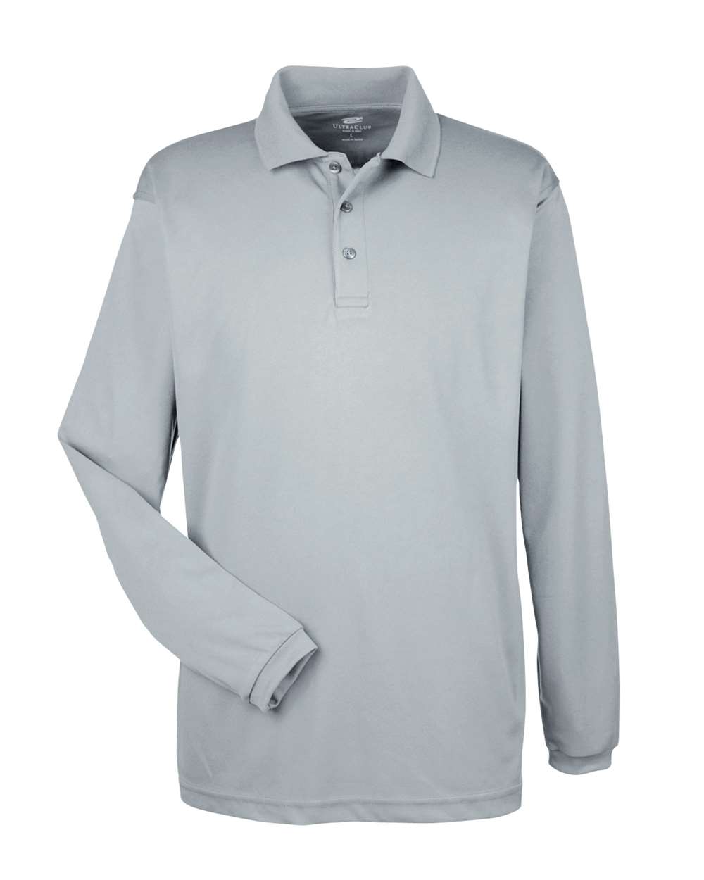 Men's Cool & Dry Long Sleeve Mesh Piqué Polo - 8210LS