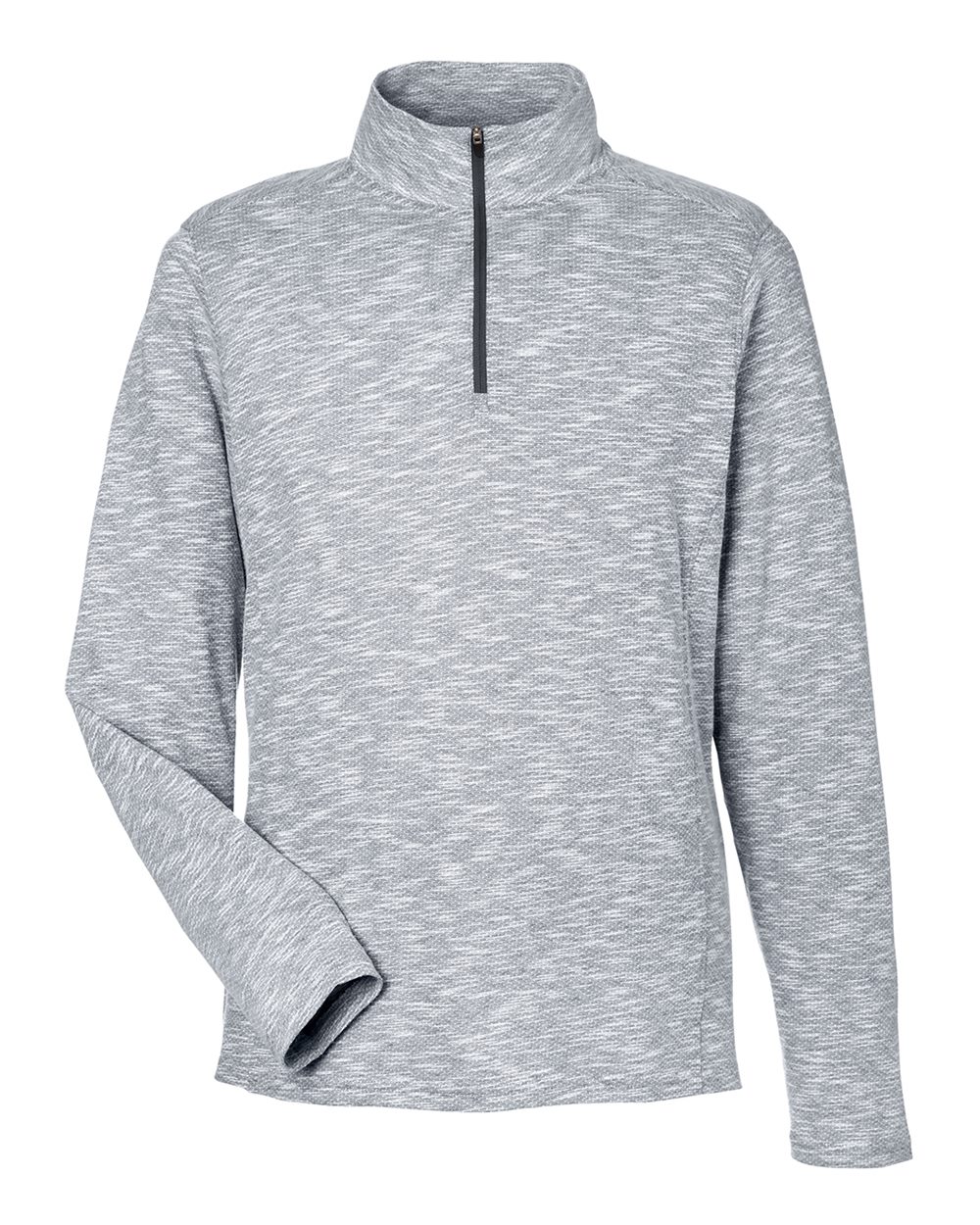 Men's Eclipse Jacquard Quarter-Zip Pullover - NE415