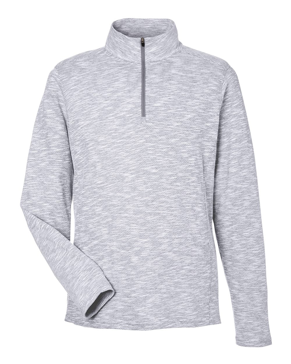 Men's Eclipse Jacquard Quarter-Zip Pullover - NE415