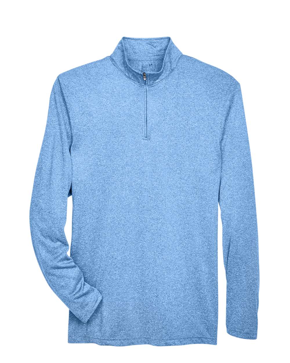 Men's Cool & Dry Heathered Performance Quarter-Zip Pullover - 8618