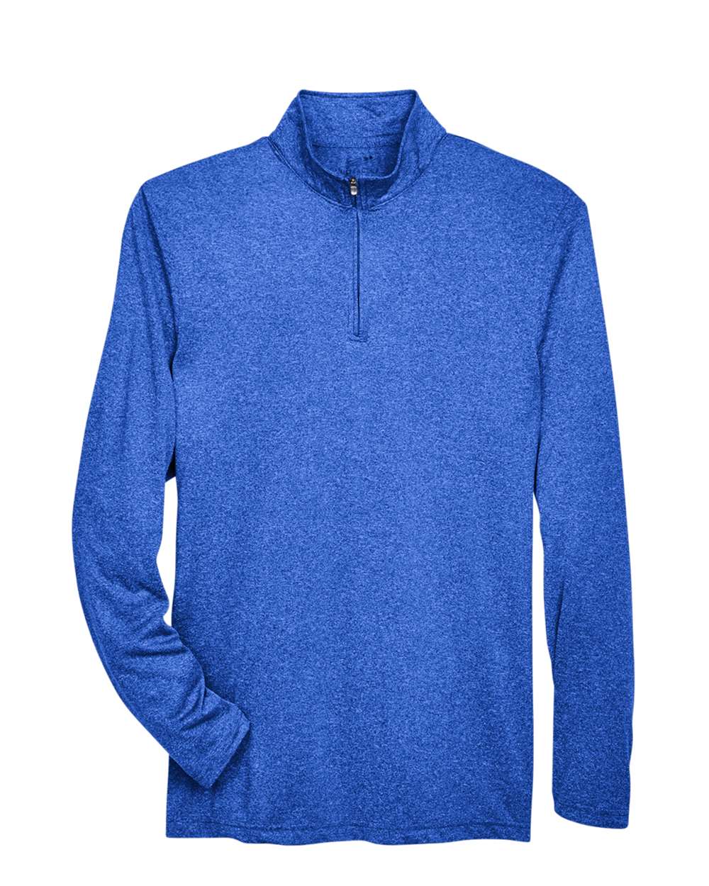 Men's Cool & Dry Heathered Performance Quarter-Zip Pullover - 8618