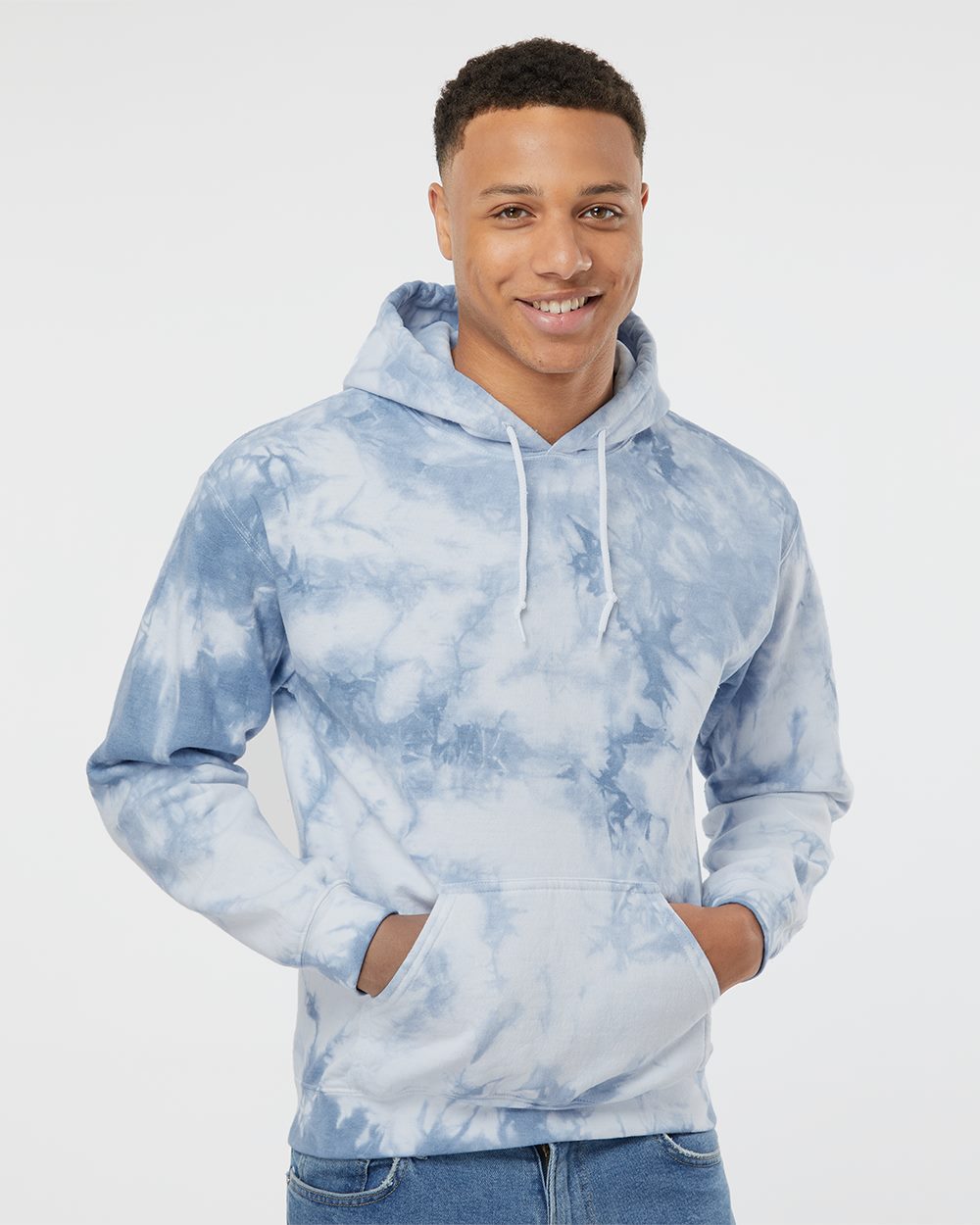 Unisex Crystal Wash Hooded Sweatshirt - 8790
