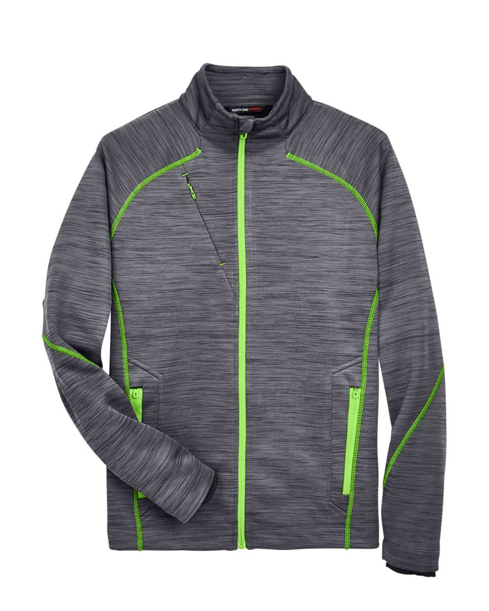Men's Flux Mélange Bonded Fleece Jacket - 88697
