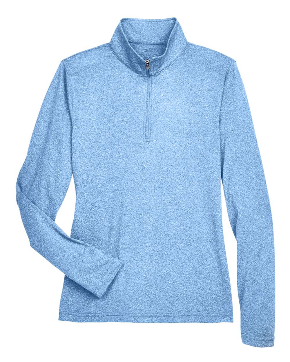 Women's Cool & Dry Heathered Performance Quarter-Zip Pullover - 8618W