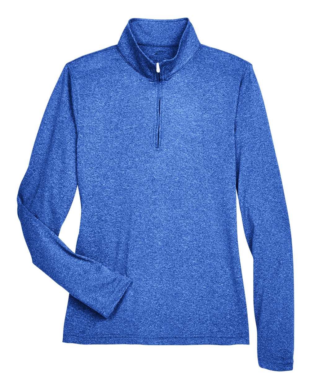 Women's Cool & Dry Heathered Performance Quarter-Zip Pullover - 8618W