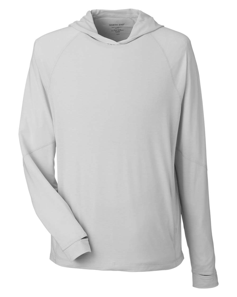 Unisex JAQ Stretch Performance Hooded Long Sleeve T-Shirt - NE105