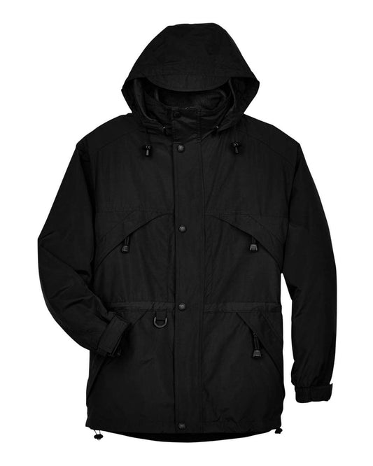 Men's 3-in-1 Parka with Dobby Trim - 88007