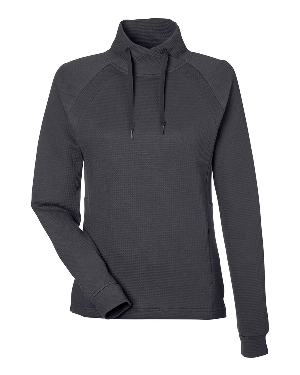 Women's Rhythm Waffle Cross-Neck Pullover - NE200W
