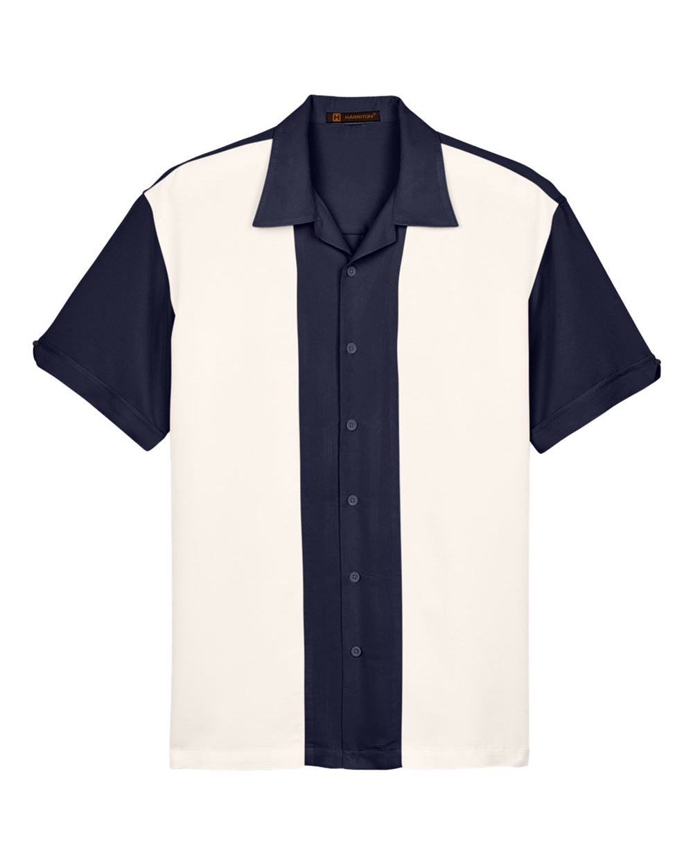 Men's Two-Tone Camp Shirt - M575