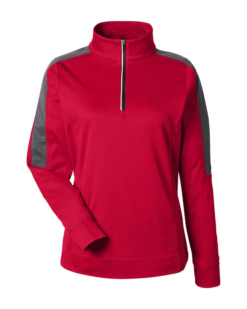 Women's Market Snag Protect Mesh Colorblock Quarter-Zip Pullover - CE404W