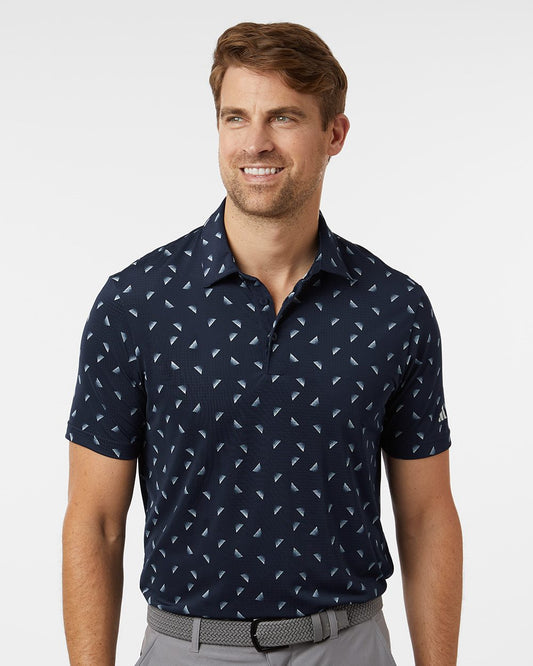 Men's Ultimate365 Mesh Print Polo - A2012