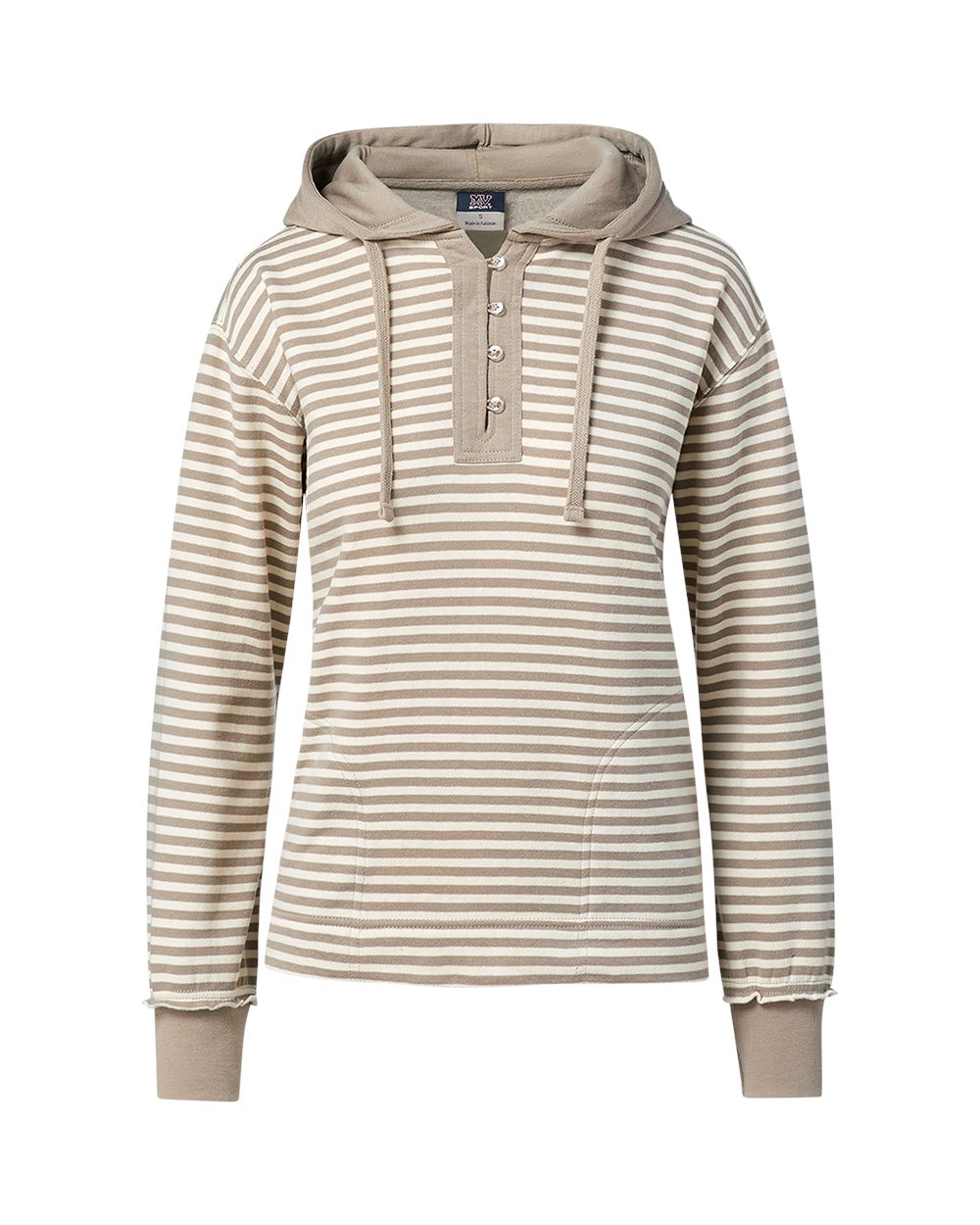 Women's Alina Henley Hooded Sweatshirt - W24128