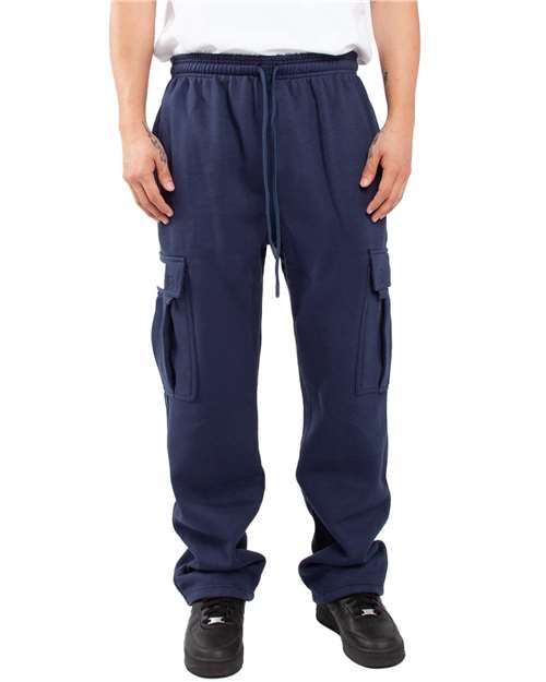 Unisex Fleece Cargo Pocket Sweatpants - SHFCP