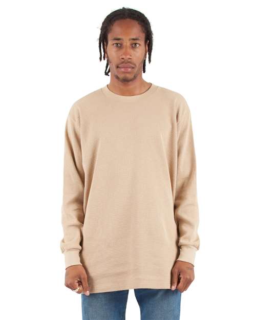 Unisex Heavyweight Thermal Long Sleeve T-Shirt - SHTHRM