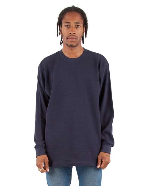 Unisex Heavyweight Thermal Long Sleeve T-Shirt - SHTHRM