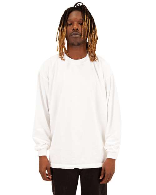 Unisex Max Heavyweight Garment-Dyed Long Sleeve T-Shirt - SHGDLS