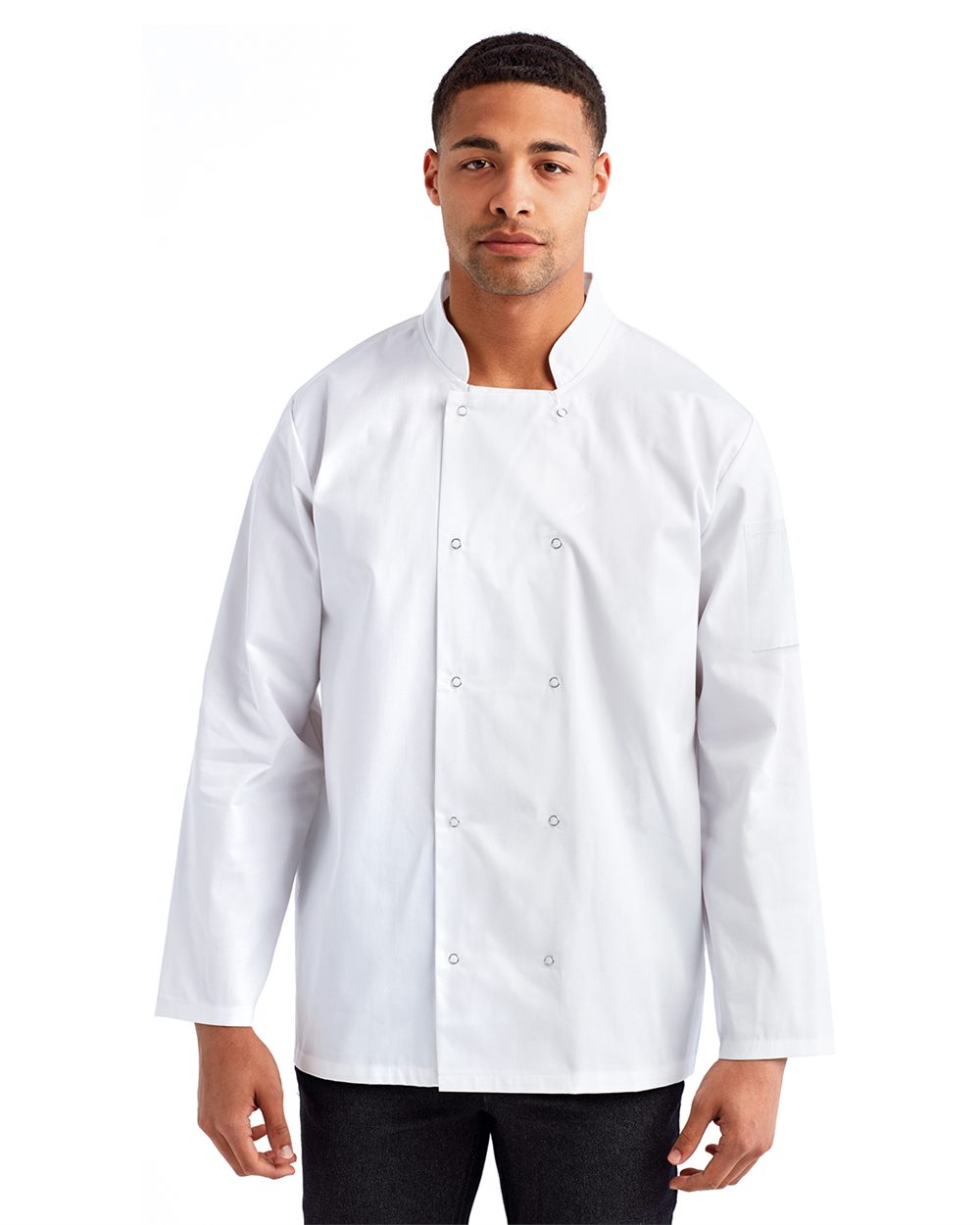 Unisex Ten Studded Front Chef Coat - RP665