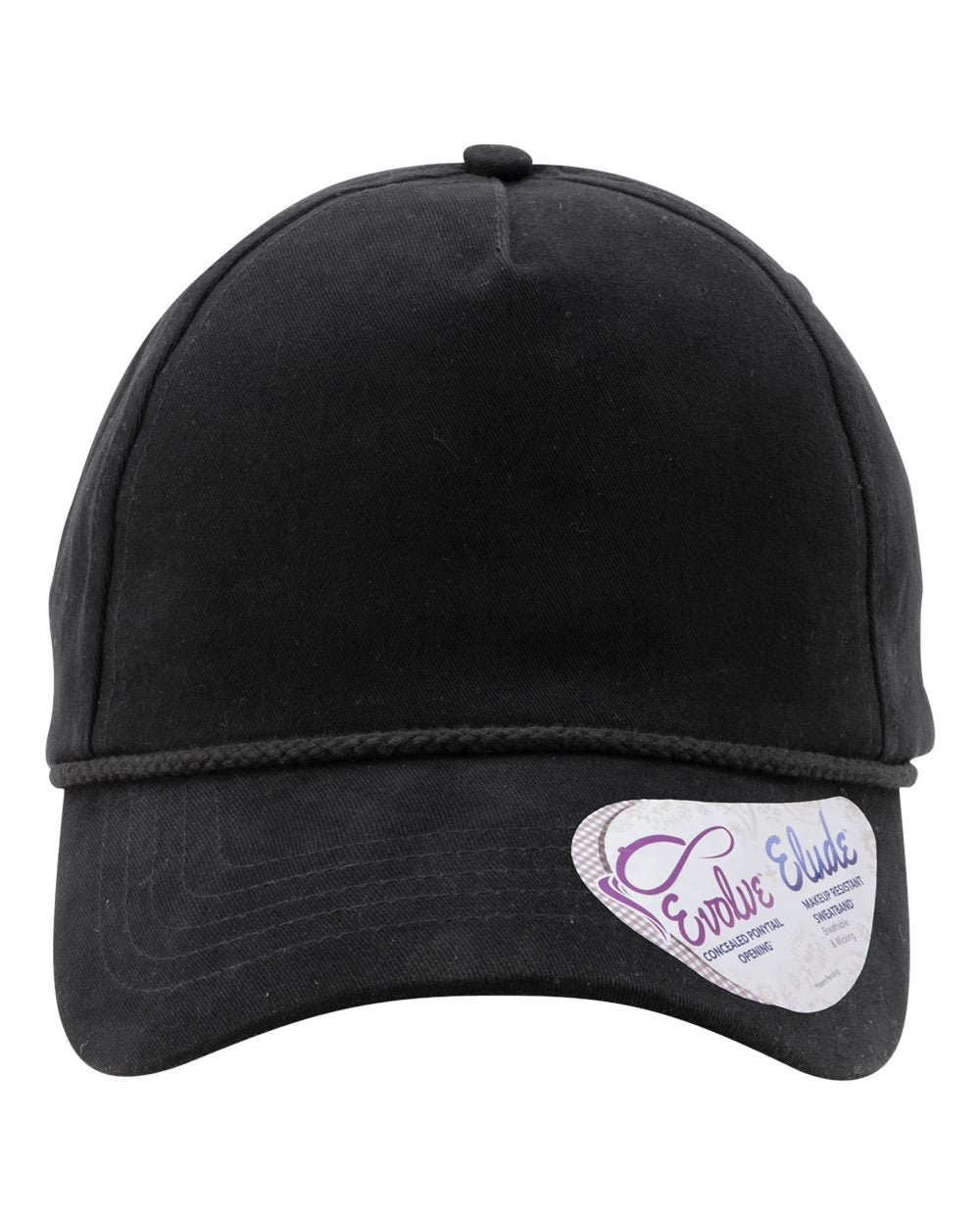 Women's Washed Five-Panel Rope Cap - MAYA