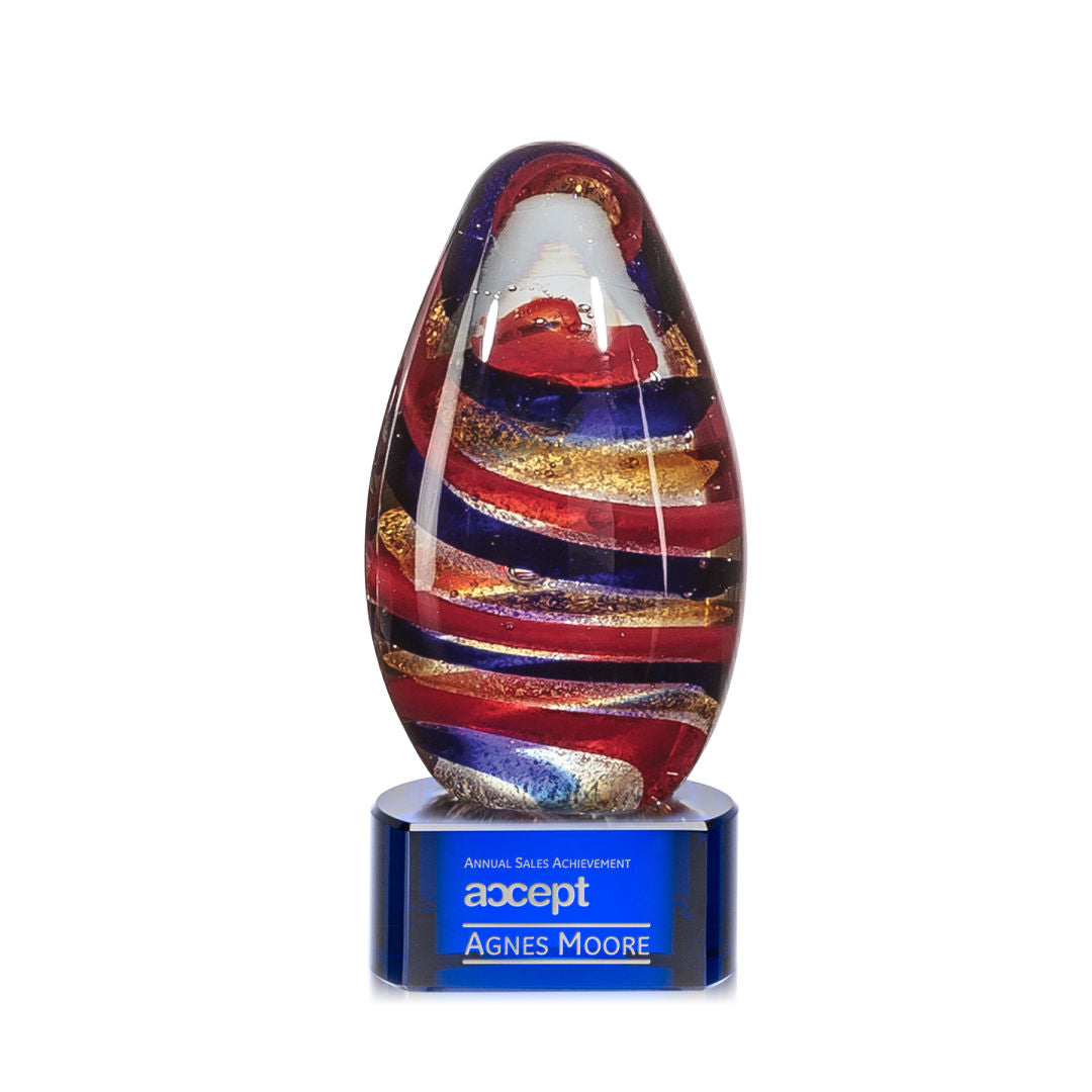 Zenith Award on Paragon Base - Blue