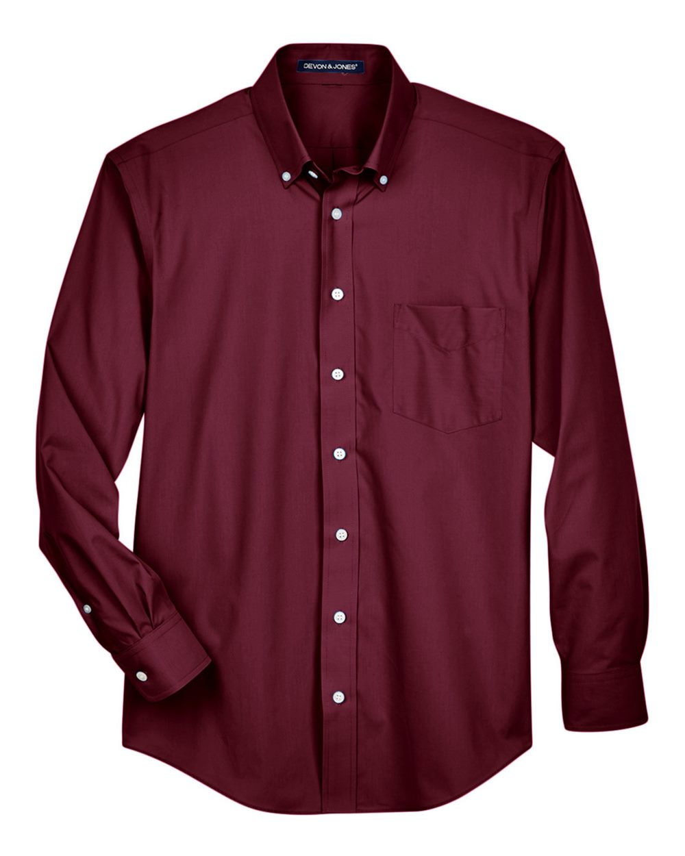 Men's Crown Collection® Broadcloth Woven Dress Shirt - D620