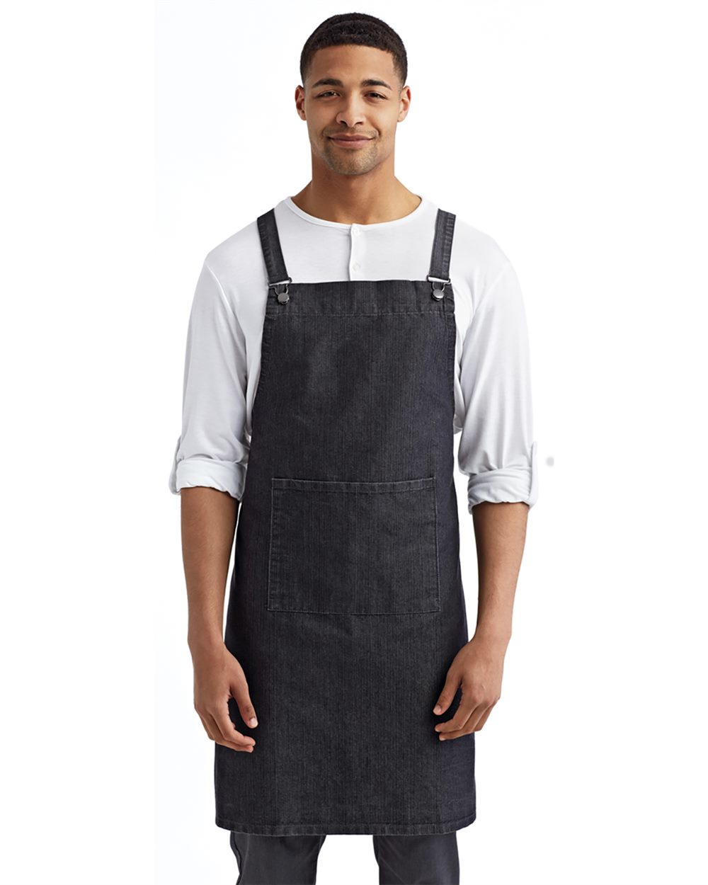 Cross Back Barista Bib Apron - RP129