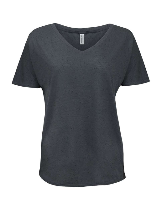 Women's Tri-Blend Fleck V-Neck T-Shirt - 203FV