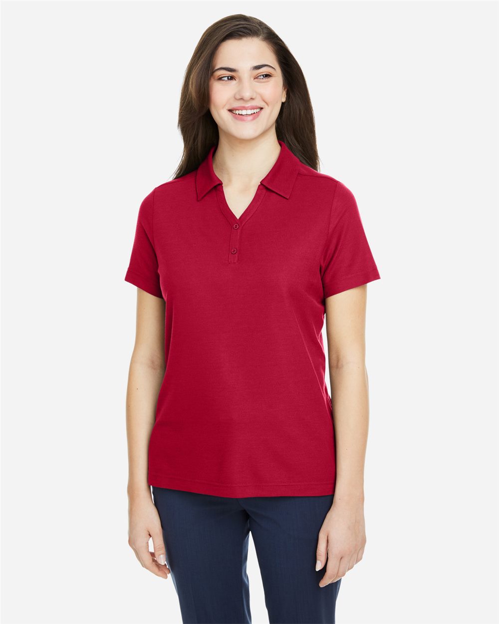 Women's Fusion ChromaSoft™ Pique Polo - CE112W
