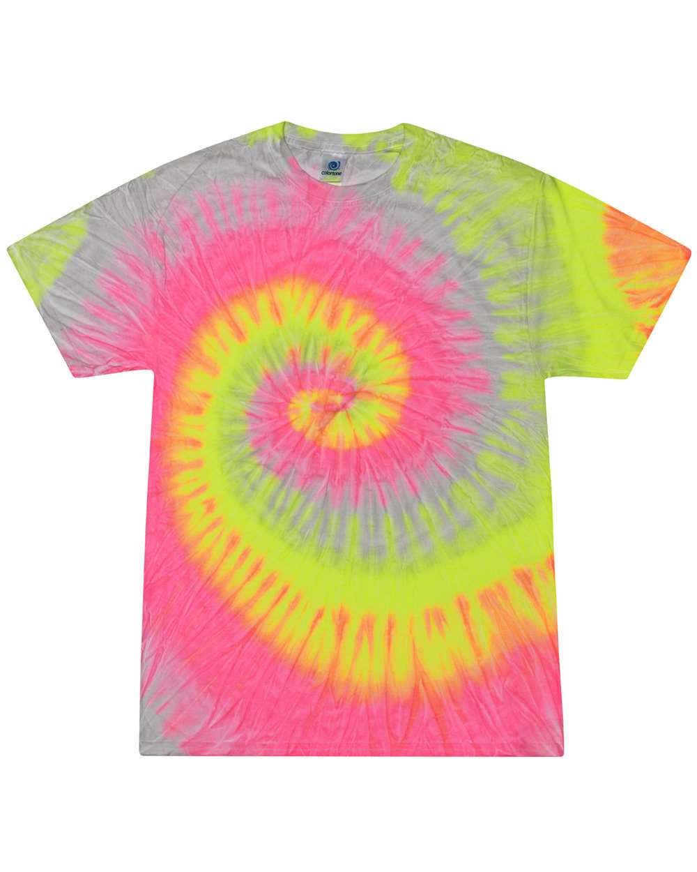 Unisex Multi-Color Tie-Dyed T-Shirt - CD1000