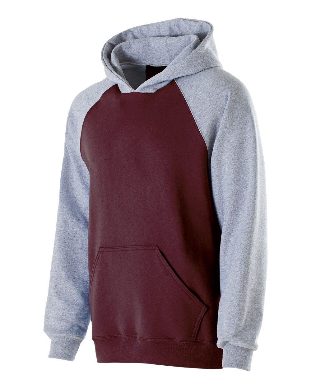 Youth Cotton/Poly Fleece Banner Hooded Sweatshirt - 229279