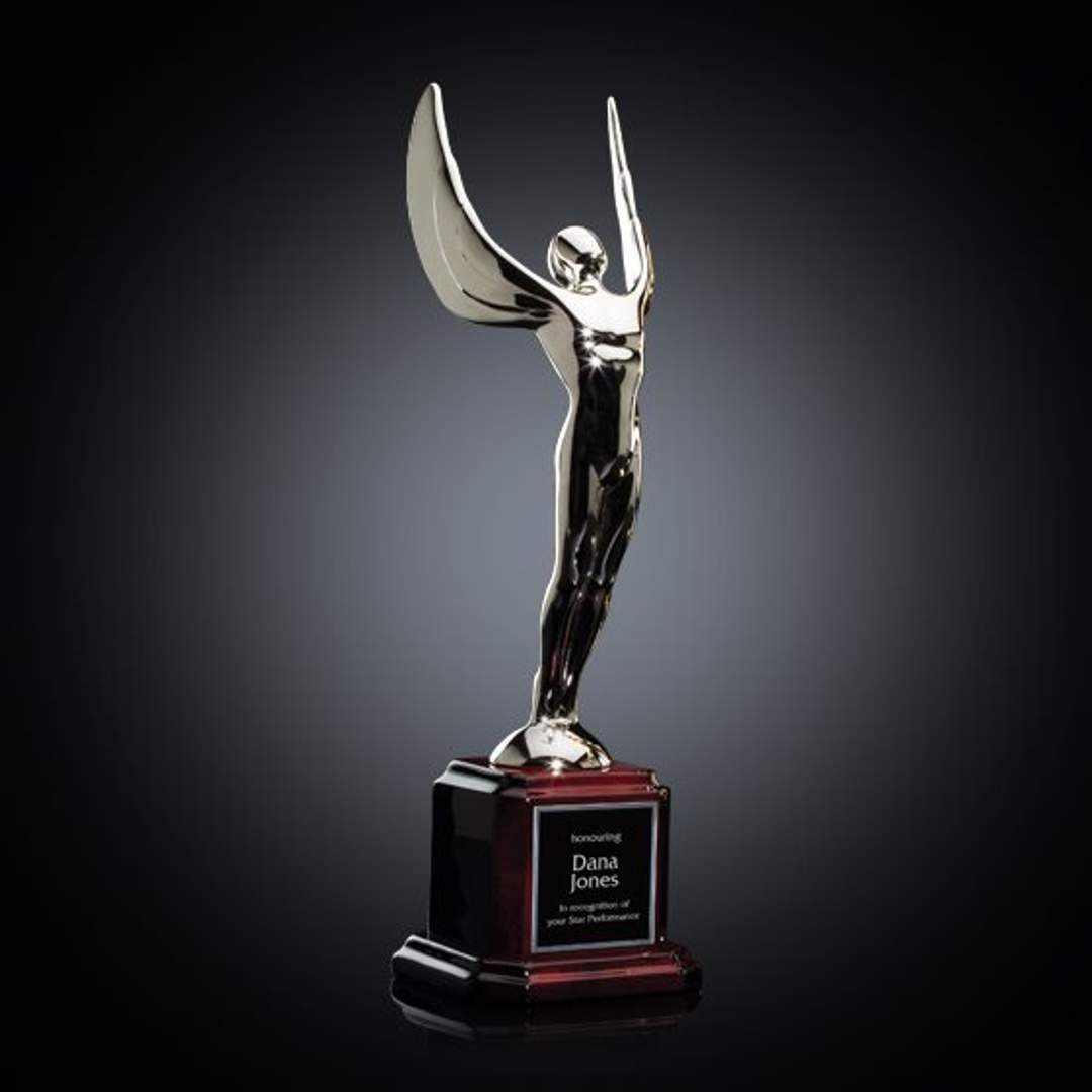 Winged Achievement Award on Rosewood